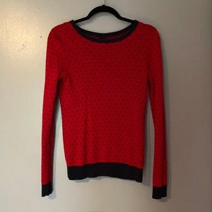 Polka dot red and navy Tommy Hilfiger